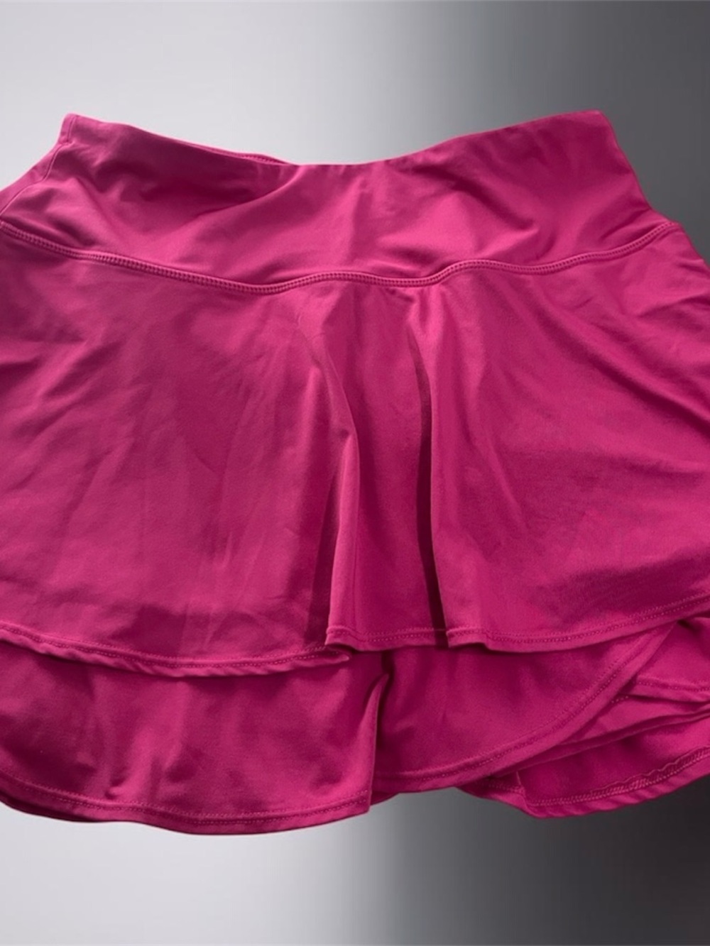 Baleaf Hot Pink Athletic Skirt with Inner Shorts